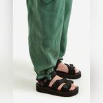 Ganni  Paper Bag Waist Cargo Pants in Myrtle Size 38 US 6 Photo 3