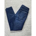 Athleta  Jeans Women's Size 4 Blue Sculptek Dark Wash Ankle Stretch Straight Photo 3