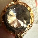 Amrita Singh  gold tone and rhinestone post statement earrings Photo 8