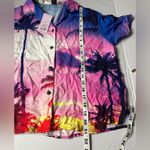 Wild Fable Button Front women’s Shirt Sunset Palm sz XS NWT Photo 4