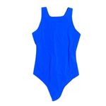Aerie NWT Smoothez blue high neck bodysuit M Photo 1