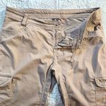 Kuhl Legendary Women’s Tan Roll-Up Snap Cargo Hiking Outdoor Pants – Size 14🧡 Photo 7