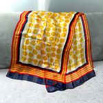 YSL YVES SAINT LAURENT SILK SCARF 🔥🔥🔥 Photo 10