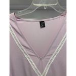 SheIn Plus Size 2XL  Dress Knee Length Purple Tiered Ruffles Bell Sleeve Curvy Photo 1