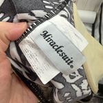 MiracleSuit Women’s 14 Black White Patterned One Piece Swim Photo 3