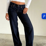 Motel Rocks  Low Rise Parallel Indigo Jeans Photo 0
