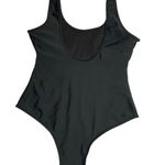 Boutique Black High Cut One Piece Swimsuit "The Party" Size Large Photo 2