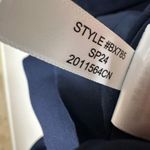 J.Crew Relaxed Double Breasted Blazer Jacket City Twill Viscose Navy US 2 NWT Photo 12