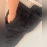 Flax  100% Linen Cropped Pants Wide Leg Pull On Relaxed Comfy Size Medium Photo 2