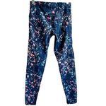 Sweaty Betty  Power Workout Leggings In Beetle‎ Blue Mystical Floral Size XXS Photo 2