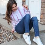 Victoria's Secret PINK Tye Dye Long Sleeve Sweatshirt Photo 0