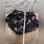 Kimchi Blue  Black Floral Butterfly Wrap Tie Linen Women’s Shorts Sz 0 EUC Photo 9