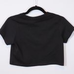 NEW Fiorucci Cropped Angel Baby Graphic Print Pattern Short Sleeve Tee Shirt XS Photo 4