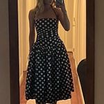 Amy Lynn Alexa Brown Polkadot Puffball dress Photo 2