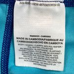 Nike Relay Print Dri-Fit Capri Running Tights Blue Aqua Medium Fold Over Photo 8