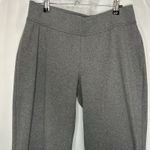 Lands' End Pants Womens SZ M/P Gray Starfish Straight Leg Pull On Stretch Cotton Photo 1