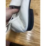 Reiss Aisley Loafer Womens 10 Ivory Leather Slip On Square Toe Comfort Shoes S33 Photo 4