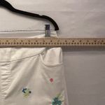 Lulu B Floral Embroidered Pants‎ White 14 Photo 11