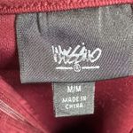 Mossimo Supply Co Burgundy wine laser cutout aline dress size medium Photo 4