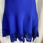 Tadashi Shoji  Pintuck Jersey Boatneck Sheer Dress size medium NWOT Photo 12