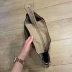 Rebecca Minkoff  Tan Leather Embroidered Strap Hobo Bag Shoulder Photo 8