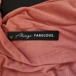 Absolutely Famous Pink Knit Top Size XL NWT Pink Crochet Top Photo 5