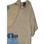 Judith March Women Top All The Jingle Ladies U-Neck Cold Shoulder Boxy Fit Large Photo 2