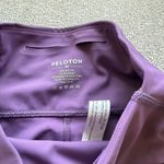 Peloton  Lavender Workout Cropped Leggings Photo 7