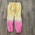 Wsly tie dye sweatpants Yellow Photo 6