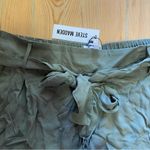 Steve Madden Jack by BB Dakota x Climb the Ladder Olive Green Belted Sho… Photo 5