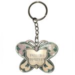 BRAND NEW:Butterfly Friends Forever Key Holder Pink Photo 3