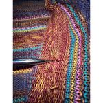 Billabong  Listen Up Cardigan Sweater Boho Multicolor Open Knit Women’s S Photo 11