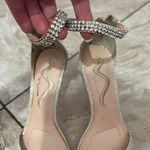Nina Rhinestone Strap Heels Photo 1