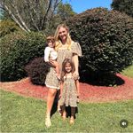 Tullabee Brown Cream Floral Tiered Mini Dress Medium Photo 6