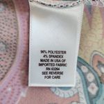 Dress Barn Colorful Paisley Off-the-Shoulder Dress Size Large Wedding Guest Dress Photo 7