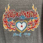 Free People NWT Daydreamer Aerosmith Tour Tee in Gray Photo 3