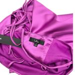 Lulus Chic Allure Purple Satin Lace Photo 2