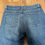 Eileen Fisher Cropped Taper Leg Medium Wash Mid Rise Jeans Womens 6P Stretch Photo 6