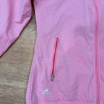 Adidas Pink  Windbreaker Zip-Up Jacket Photo 3
