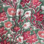 Rain & Rainbow Floral Top Kurti Tunic Peplum Cropped Sleeve Small Women Blouse Pink Photo 12