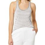 Honeydew Heather Grey Stripe Racerback Top, Size S New w/Tag Retail $48 Gray Photo 0