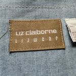 Liz Claiborne  vintage Light Blue Denim Button-Up Jacket Photo 3