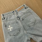 White Fox Boutique White Fox New Without Tags Cross Denim Jeans XXS Photo 4