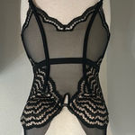 Victoria's Secret Victoria’s Secret Black Push Up Garter Corset Slip Size 34B Photo 0