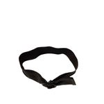 Thick Faux Leather Woven Belt Brown One Size Vintage Photo 3