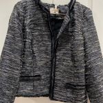 Laundry by Shelli Segal SPAKLY BLUE & BLACK BLAZER Photo 10