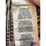 Tiana B Dress 20w Metallic Gold Chevron Colorful Boho Scoop Neckline Fall Color Photo 4