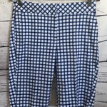 IZOD NWT‎  GOLF ladies blue plaid women’s shorts Photo 0