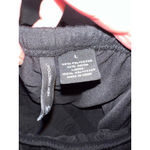 Women's Vintage Goth Victorian Black Krinkled MIDI Skirt Large Photo 5