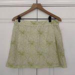 Patagonia Printed Snap Waist Wrap Skirt Mini Athletic Floral Green White Active Photo 0